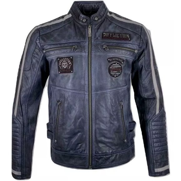 Affliction Other - AFFLICTION Men's Jacket VELOCITY LEATHER JACKET